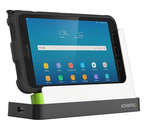 Samsung Galaxy Tab® Active3 & Tab Active4 Pro 1- Slot Charging Cradles